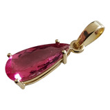 Pingente Linda Turmalina Rosa