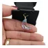 Pingente Lua 2,0 Cm Cristal Swarovski Em Prata 925