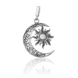 Pingente Lua Minguante Boho