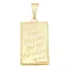 Pingente Masculino Tudo Posso Banhado A Ouro 18k ! Cor Dourado