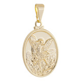 Pingente Medalha Oval Sao