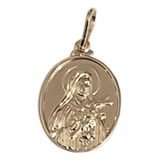 Pingente Medalha Santa Terezinha