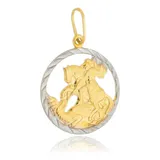 Pingente Medalha Sao Jorge