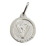Pingente Medalha Veterinaria 15mm