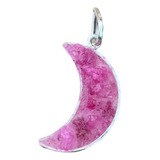Pingente Meia Lua Pedra