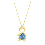 Pingente Menino Coracao Topazio