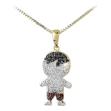 Pingente Menino De Ouro