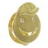 Pingente Menino Ouro 18k 750 Com Diamantes Filho De Boné