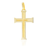 Pingente Ouro 18k Cruz Crucifixo M