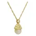 Pingente Ouro 18k Forma Gota Perola Agua Salgada Delicado