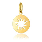 Pingente Ouro 18k Medalha