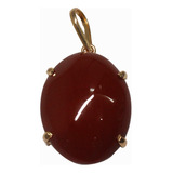 Pingente Oval De Agata