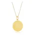 Pingente Pai Nosso Com Corrente Cartier 60cm Em Ouro 18k Cor Amarelo