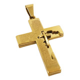 Pingente Pai Nosso Crucifixo