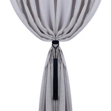 Pingente Para Cortinas Strass Infinity Cilindro Bella Arte