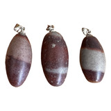 Pingente Pedra Natural Shiva Lingam Polido