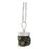 Pingente Pedra Pirita Pedras Naturais Prata 925 Prosperidade
