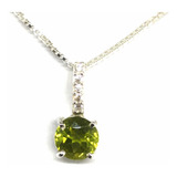 Pingente Peridoto Natural Ponto