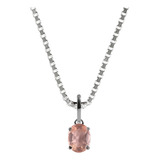 Pingente Prata 925 Quartzo