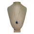 Pingente Prata 950 Lápis Lazuli Bruto - P. Vecchio Joias Cor Natural