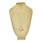 Pingente Prata 950 Opala Rosa Ponte Vecchio Joias