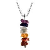 Pingente Prata Sete Chakras