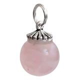 Pingente Quartzo Rosa Natural