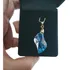 Pingente Swing Cristal Swarovski 2,8 Cm Folheado A Ouro 18k
