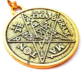 Pingente Tetragrammaton Pentagrama Estrela P proteção
