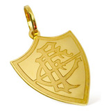 Pingente Time Fluminense Futebol Clube Ouro 18k 750 18 Mm