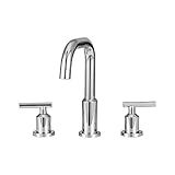 Pingoo Casa Torneira Para Banheiro Inox Misturador Duplo Comando Tefé Prata Cromado