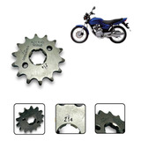 Pinhao 14 Dentes Cg 125 Fan 2005 2006 2007 2008 Aço 1045