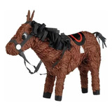 Pinhata Cavalo Com Bastão Tapa Olhos E Confetes