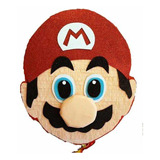 Pinhata Mario 04  Com Bastão  Tapa Olhos E Confetes