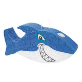 Pinhata Tubarão Com Bastão Tapa Olhos E Confetes