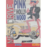 Pink Goes To Holly wood  Cartucho   Sega Mega Drive