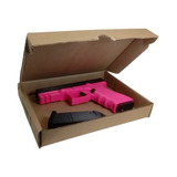 Pink Gun G17  Pro Skill Com 2 Carregadores E Ferrolho Móvel