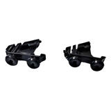 Pino Do Batente Da Porta Sanfonada kit 2 Peças Cor Preto