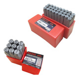 Pino Marcadores 12mm Letras E Números Punção Grande Ferro