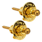 Pino Roldana Trava Strap Lock Aço P Guitarra Violão Baixo