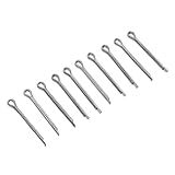 Pinos De Hardware Contrapinos Pinos Divididos 10 Peças Pastilhas De Freio A Disco De Bicicleta Pinos De Travamento Aço Inoxidável Contrapino Dividido Pino De Travamento
