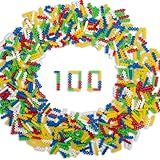 Pinos De Montar PlayPinos Com 100pçs Happy Blocs Blocos De Montar Mágico