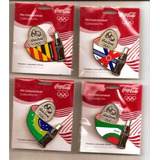 Pins Rio 2016 Coca Cola Série Bandeiras Completa