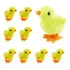 Pintinho Amarelinho Brinquedo Pelúcia A Corda 10 Unidades