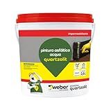 PINTURA ASFALTICA ACQUA QUARTZOLIT 3 6L