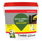 Pintura Asfaltica Acqua Quartzolit Gl