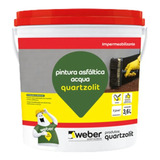 Pintura Asfaltica Acqua Quartzolit Gl