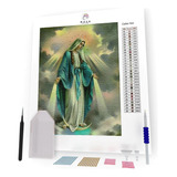 Pintura Diamante Santa Maria diamond Art 40x50cm