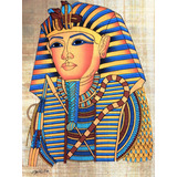 Pintura Egipcia Óleo S papiro Máscara Mortuária Frete Grátis