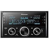 Pioneer Receptor De Mídia Digital Duplo DIN MVH-S620BS Com Funções De áudio Aprimoradas- Compatibilidade Aprimorada Do Aplicativo ARC- MIXTRAX- Bluetooth Integrado E SiriusXM-Ready